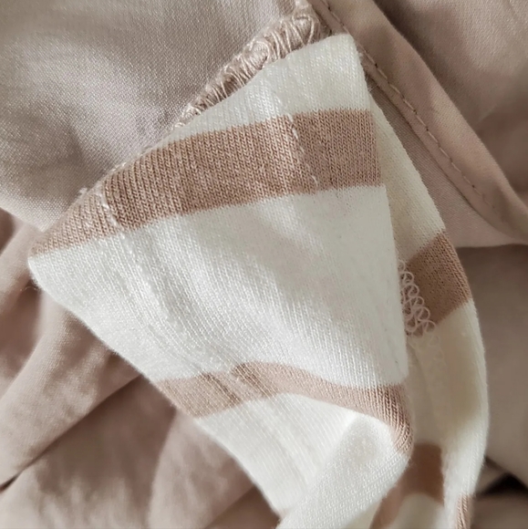 DOLAN Left Coast Collection beige floaty dress faux vest detail S 10 uk - Picture 6 of 7